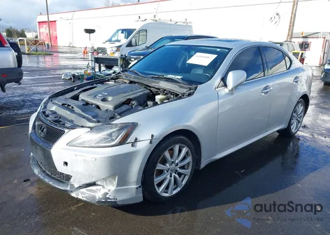 2007 Lexus Is 250 z USA, uszkodzony, nr VIN JTHCK262772019024